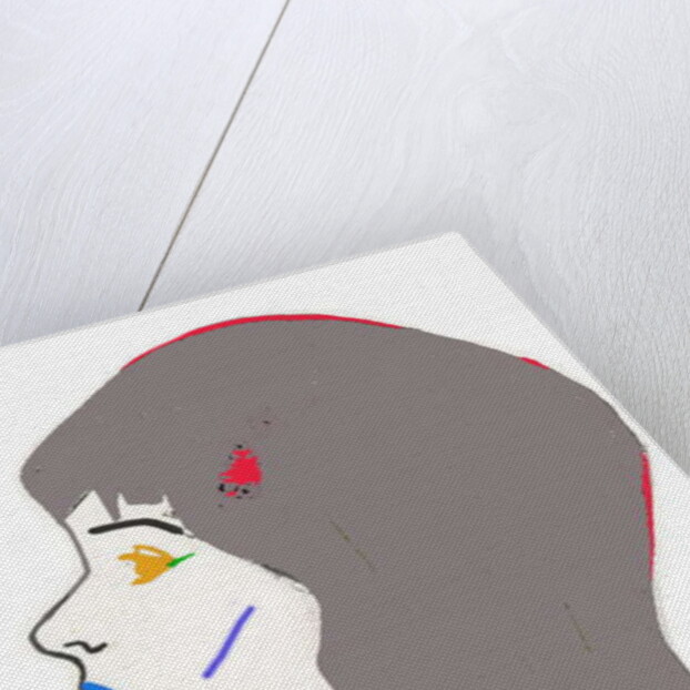 Grey Head, 2017 by Daisy de Villeneuve