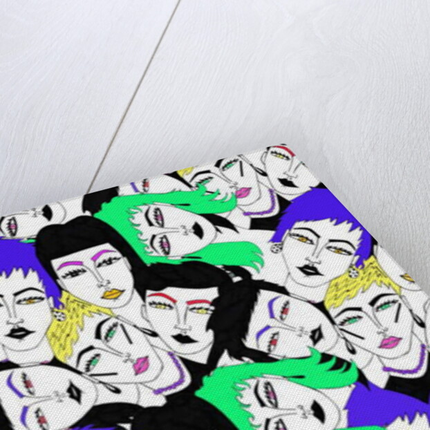 More Faces, 2017 by Daisy de Villeneuve