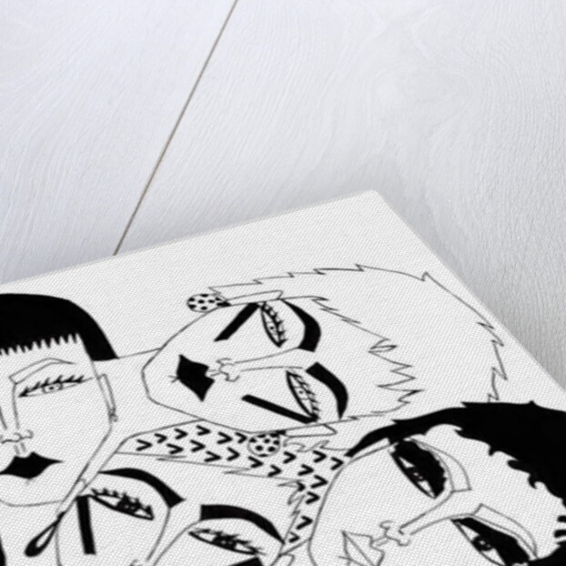 Faces, 2017 by Daisy de Villeneuve