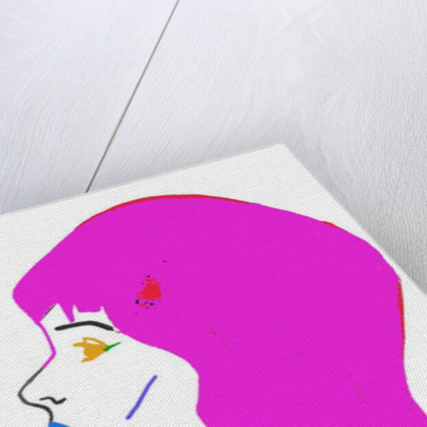 Pink Head, 2017 by Daisy de Villeneuve