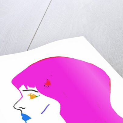 Pink Head, 2017 by Daisy de Villeneuve