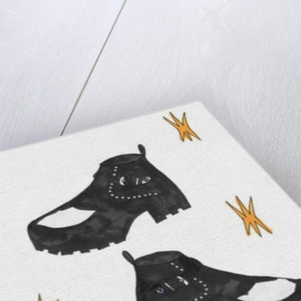 Redbag & boots, 2016 by Daisy de Villeneuve