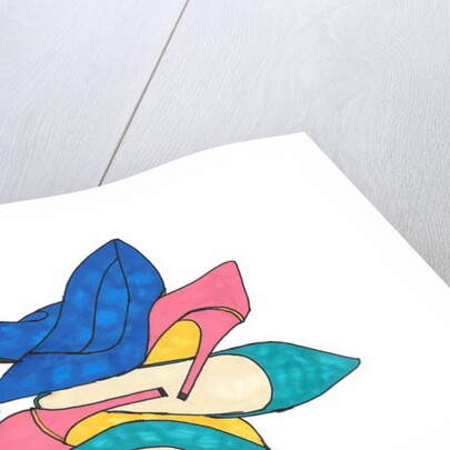 Shoes, 2016 by Daisy de Villeneuve