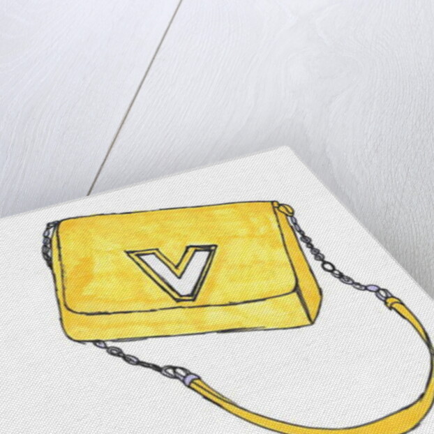 Yellow Bag, 2016 by Daisy de Villeneuve