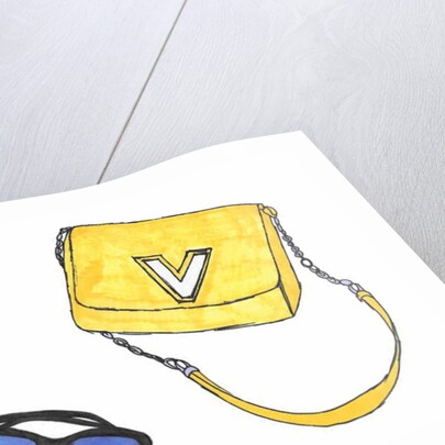 Yellow Bag, 2016 by Daisy de Villeneuve