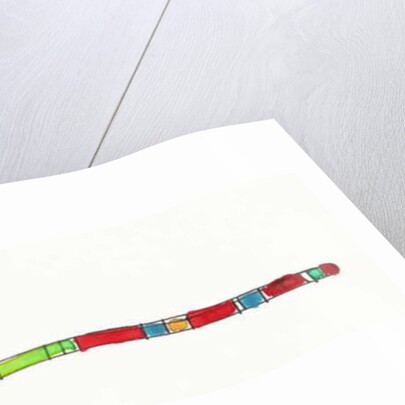 Toothbrush, 2017 by Daisy de Villeneuve