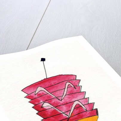 Chinese Lantern, 2107 by Daisy de Villeneuve