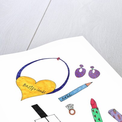 Jewellery & Make-Up, 2017 by Daisy de Villeneuve