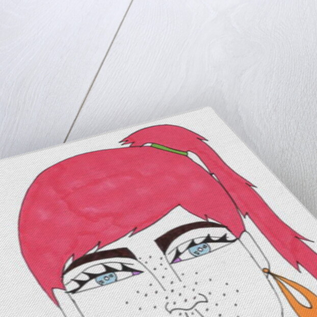 Girl with Freckles by Daisy de Villeneuve