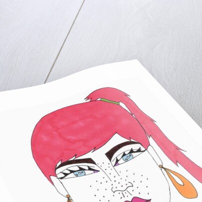 Girl with Freckles by Daisy de Villeneuve