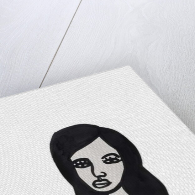 Dark Haired Girl by Daisy de Villeneuve