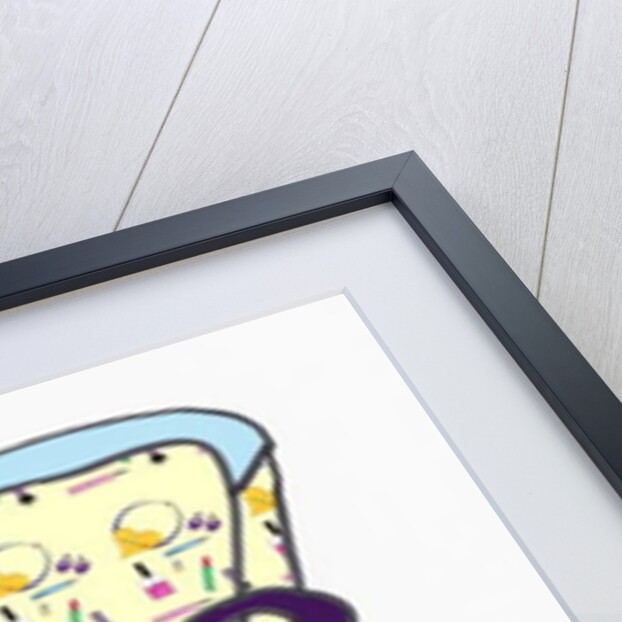 Sneaker 1 (pen on paper and photoshop by Daisy de Villeneuve