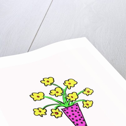 Vase of Flowers by Daisy de Villeneuve