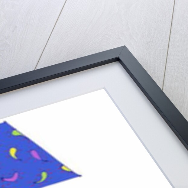 Standing Lamp Blue Shade by Daisy de Villeneuve