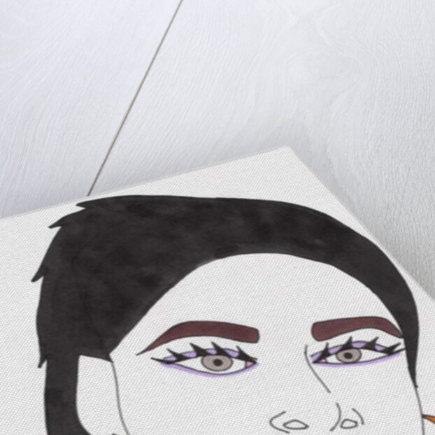 Black Haired Girl by Daisy de Villeneuve