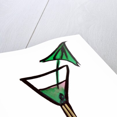 Cocktail Glass by Daisy de Villeneuve