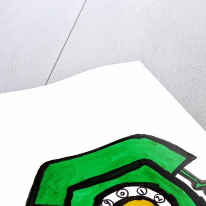 Green Telephone by Daisy de Villeneuve