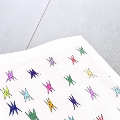 Coloured Stars by Daisy de Villeneuve