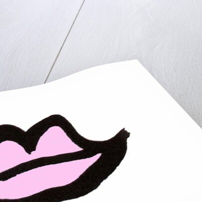 Pink Lips by Daisy de Villeneuve
