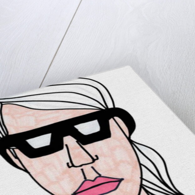 Karl Lagerfeld by Daisy de Villeneuve