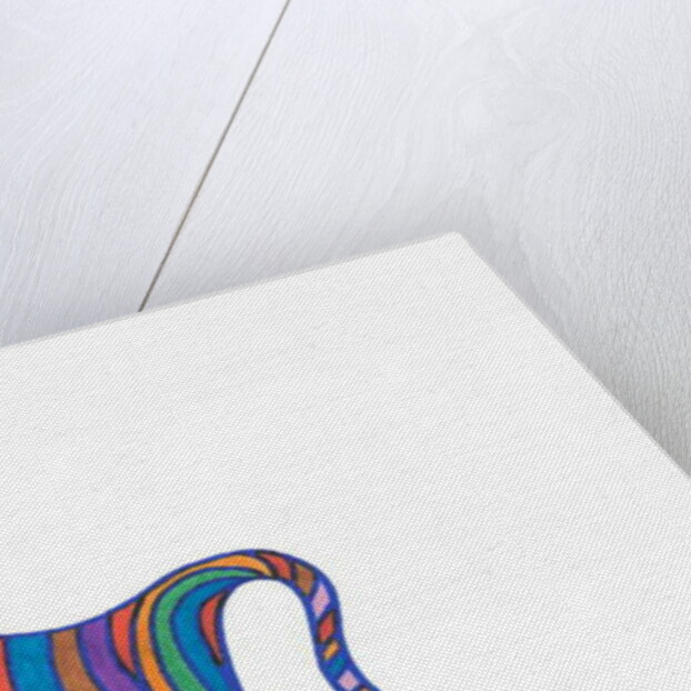 Rainbow Cat by Daisy de Villeneuve