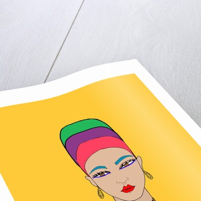 Girl with Headscarf by Daisy de Villeneuve