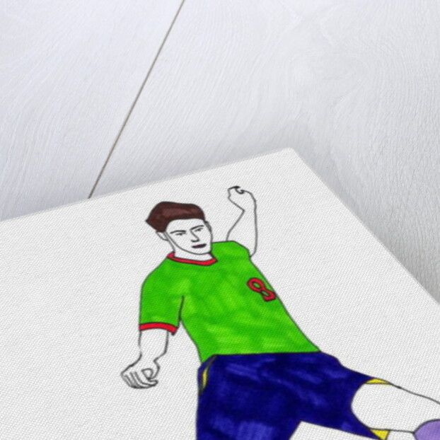 Footballer, 2012 by Daisy de Villeneuve