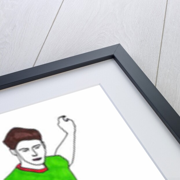 Footballer, 2012 by Daisy de Villeneuve