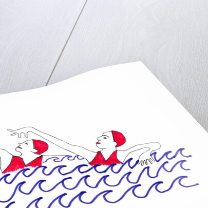 Synchronised Swimmers by Daisy de Villeneuve