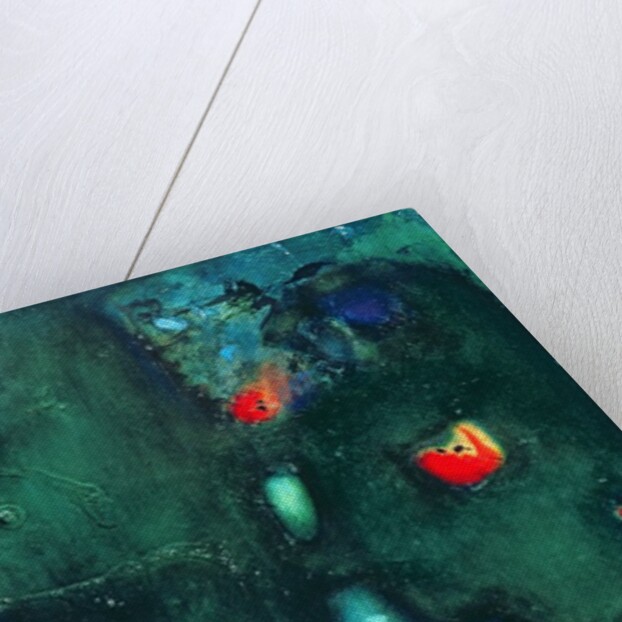 Green Waterfall by Jane Deakin