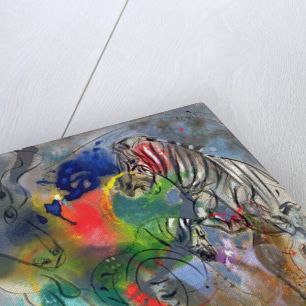 Zebra Mares, 1988 by Jane Deakin