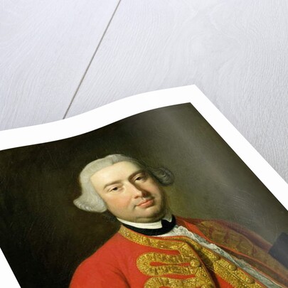 Portrait of John Beard, actor and vocalist by Thomas Hudson