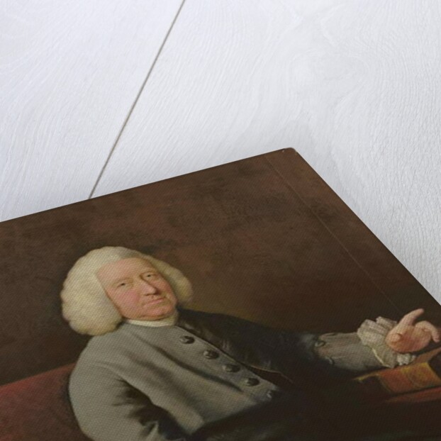 Portrait of Charles Jennens, patron and friend of Handel by Mason Chamberlin