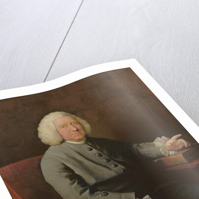 Portrait of Charles Jennens, patron and friend of Handel by Mason Chamberlin