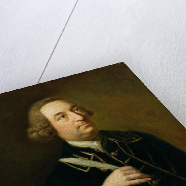 Portrait of John Christopher Smith, musician and amanuensis of Handel by Johann Zoffany