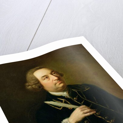 Portrait of John Christopher Smith, musician and amanuensis of Handel by Johann Zoffany