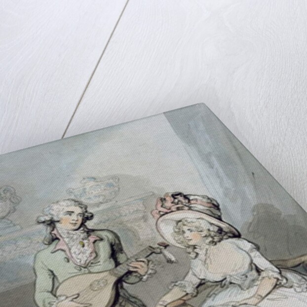 The Duet by Thomas Rowlandson