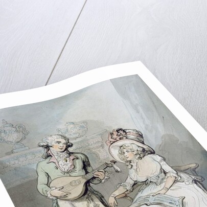 The Duet by Thomas Rowlandson