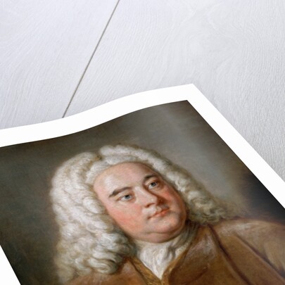 Portrait of George Frederick Handel by William of Bath Hoare
