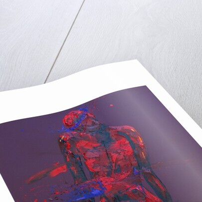 Jesus accepts His Cross - Station 2, 2005 by Penny Warden