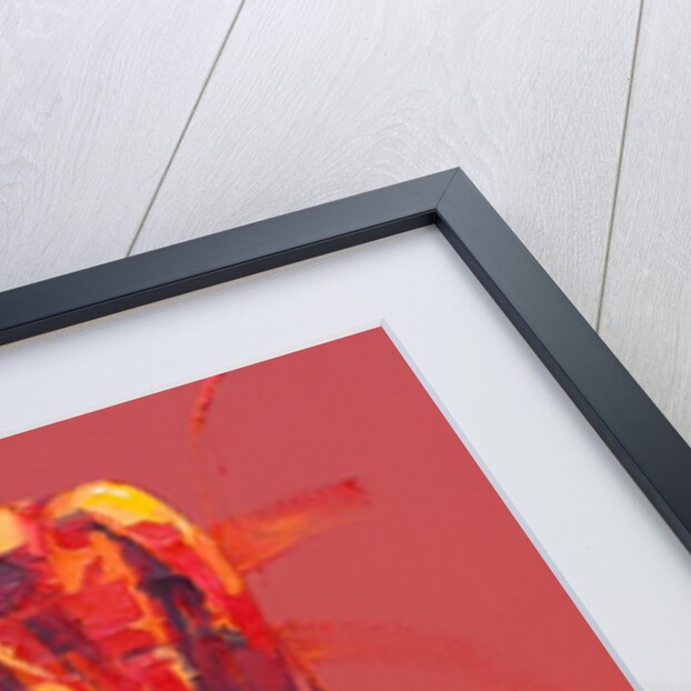 Simon Carries the Cross of Jesus - Station 5, 2005 by Penny Warden