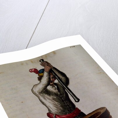 Processing of treacle from the 'Illustrated book of Venetian Costumes' by Jan van Grevenbroeck