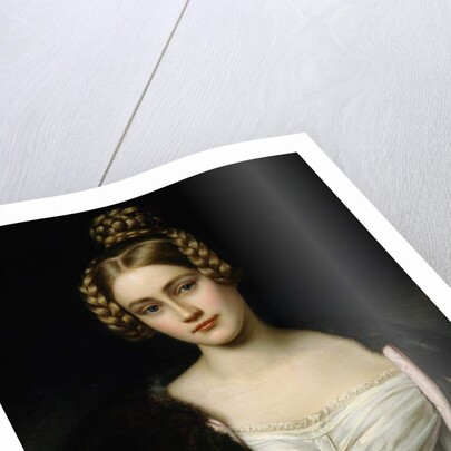 Portrait of Caroline Grafin Holnstein, 1834 by Joseph Carl Stieler