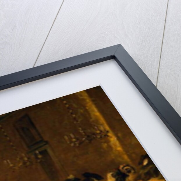 Il ridotto, 1755 by Francesco Guardi