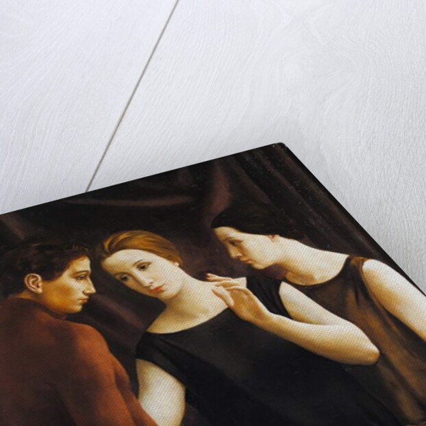 The Prodigal brother, 1924 by Ubaldo Oppi