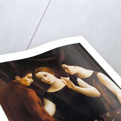 The Prodigal brother, 1924 by Ubaldo Oppi