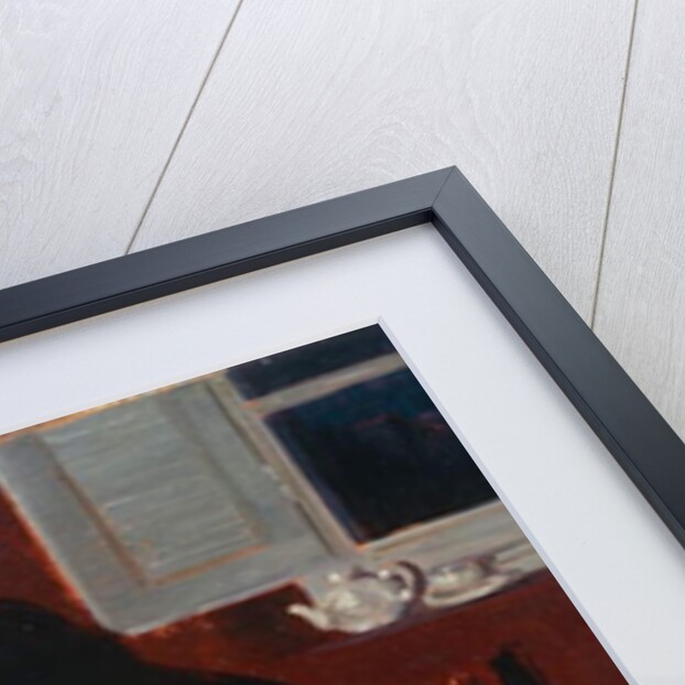 At the stove, 1905 by Oscar Ghiglia