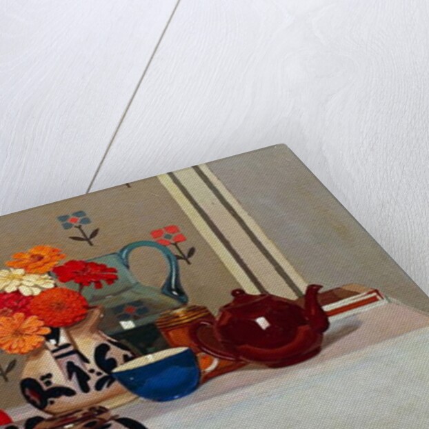 Laden table, 1908 by Oscar Ghiglia