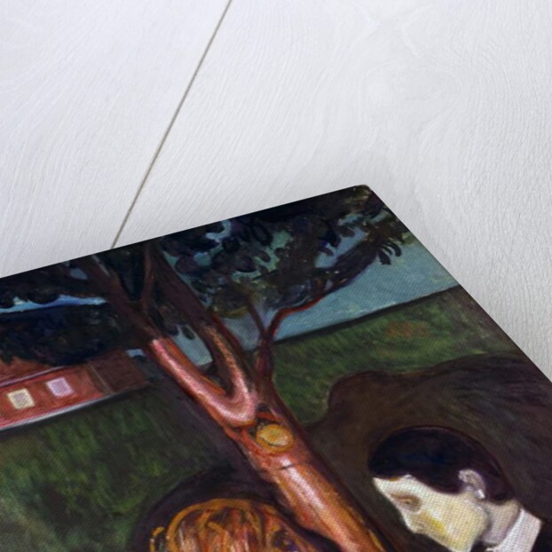 Eyes in eyes, 1894 by Edvard Munch