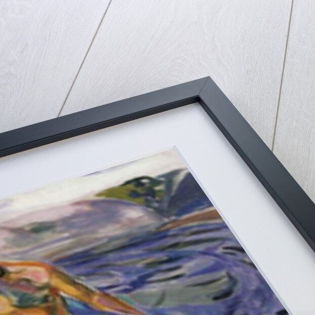 Bathing man, 1918 by Edvard Munch